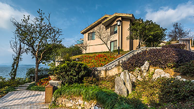 千岛湖温馨岛蝶来湖景度假酒店